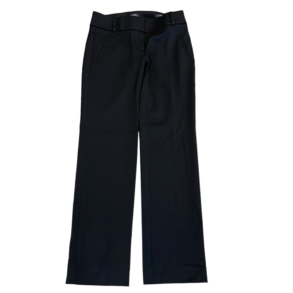Loft Marisa Straight Black Trousers.  Size 2